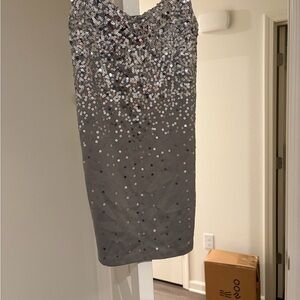 Silver Sequin tank top